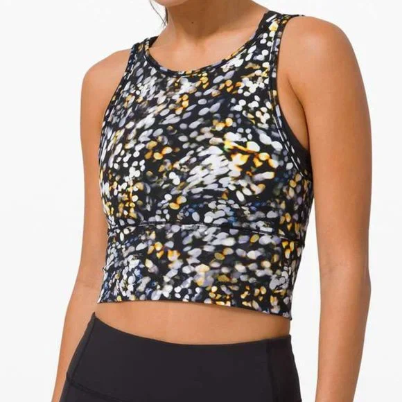 NEW Lululemon Power Pivot Tank Metropolis Glow Multi size 4 - Picture 2 of 10